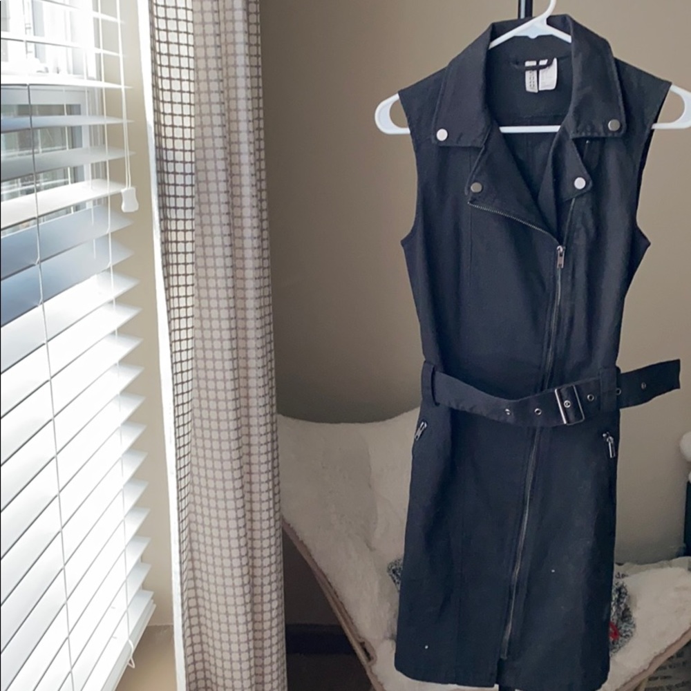 Black Denim Dress
